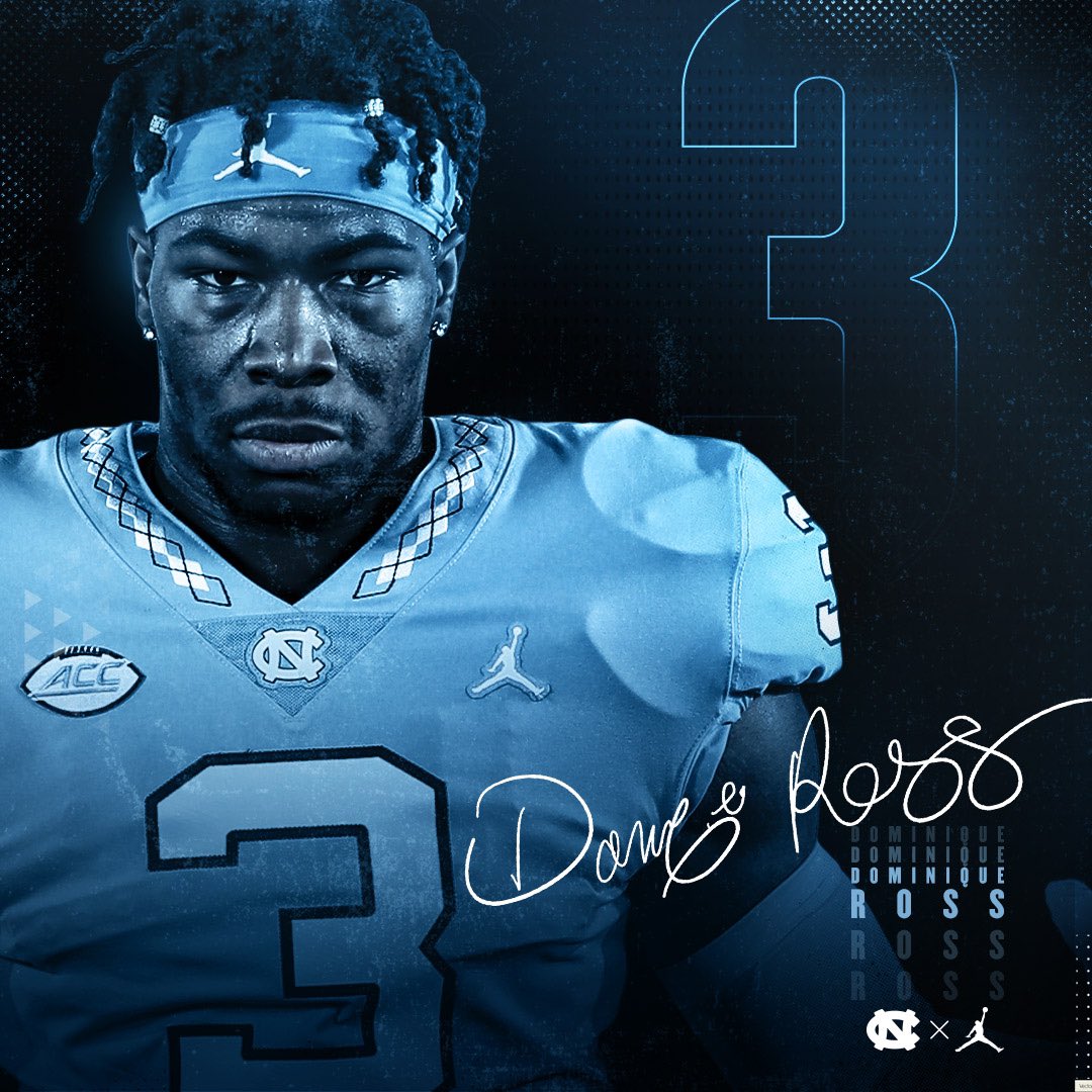UNCFootball's tweet image. Thank you, @Dross21_.

#CarolinaFootball 🏈 #Seniors