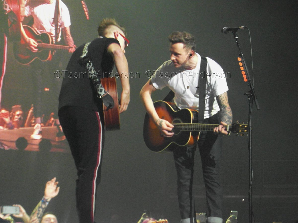 Tasmin_McSwift's tweet photo. FLONES - First photo: 2013 (one of my last McFLY concerts). Other photos: 2019 (Last night) - The medley of songs was one of my favourite parts of the show! Thank you for playing 'No Worries' and other oldies.
@TomFletcher @itsDannyJones #mcfly #mcflyo2 https://t.co/gaKEEg4bTO