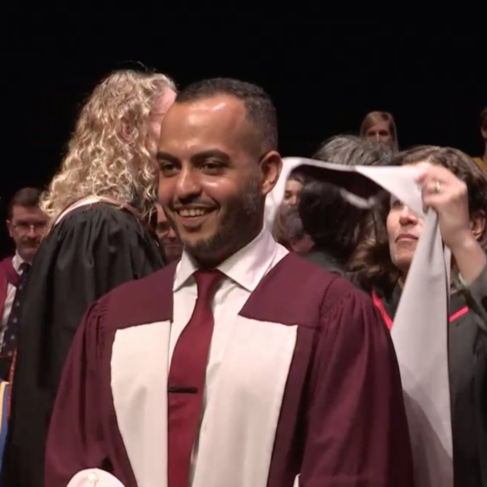 MacHPPhD's tweet photo. Meet our newest @MacHPPhD grads. Congratulations @donya_razavi, @Ahmadfiraskhali, Young Jung and @heath_bullock! #MacGrad2019 https://t.co/ayaqIrL5ay