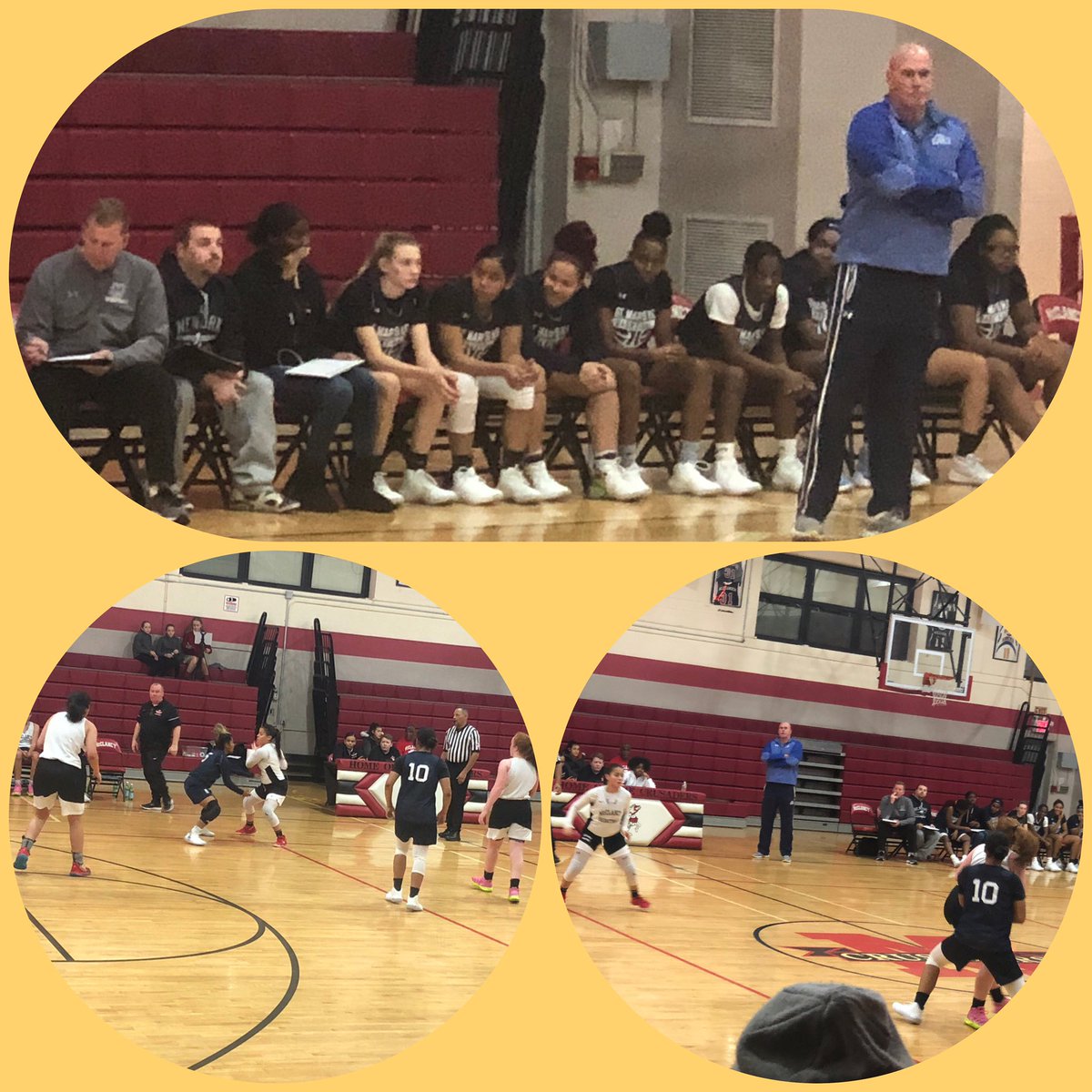 Walker10J's tweet photo. St.Mary’s High School vs. McClancy https://t.co/cJgLj8NM7L
