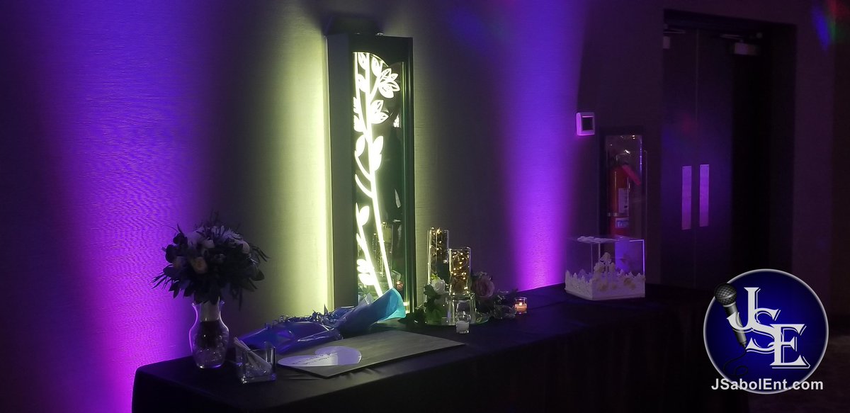 JSabolEnt's tweet photo. We love making cool things even cooler! #JSabolEnt #uplighting #weddingdj #StressfreeDJs https://t.co/cC2miRo2NH