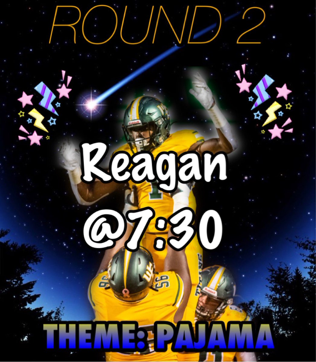 TOMORROW NIGHT @ 7:30 against REAGAN in the Village. Theme is PAJAMA!!!