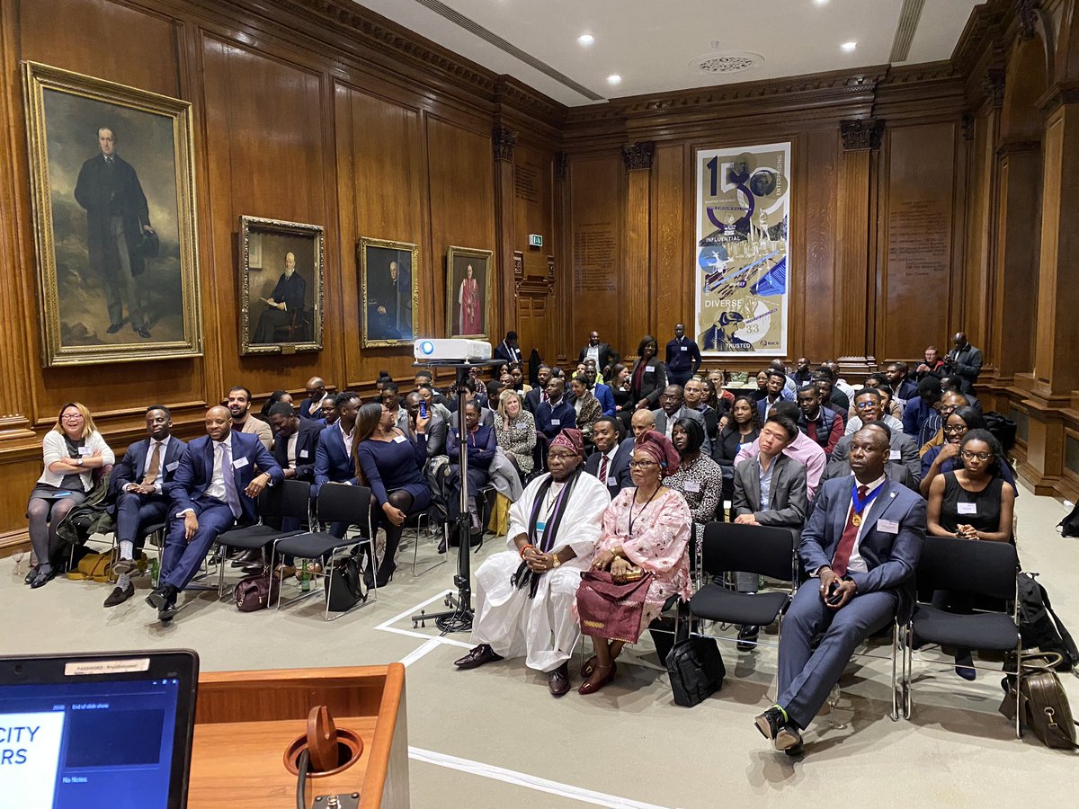 AbisogunOBE's tweet photo. So humbling..... #DCS19 - our first #AGM is in effect at #RICS HQ, with the #ThreeDegrees @surveyorhood and now. powerful panel discussion talking all things #BringYourWholeSelf to #work - #LoveSurveying with thanks to @RICSnews @RICSchiefexec and @barry_j_cullen https://t.co/PflYPmpdiQ
