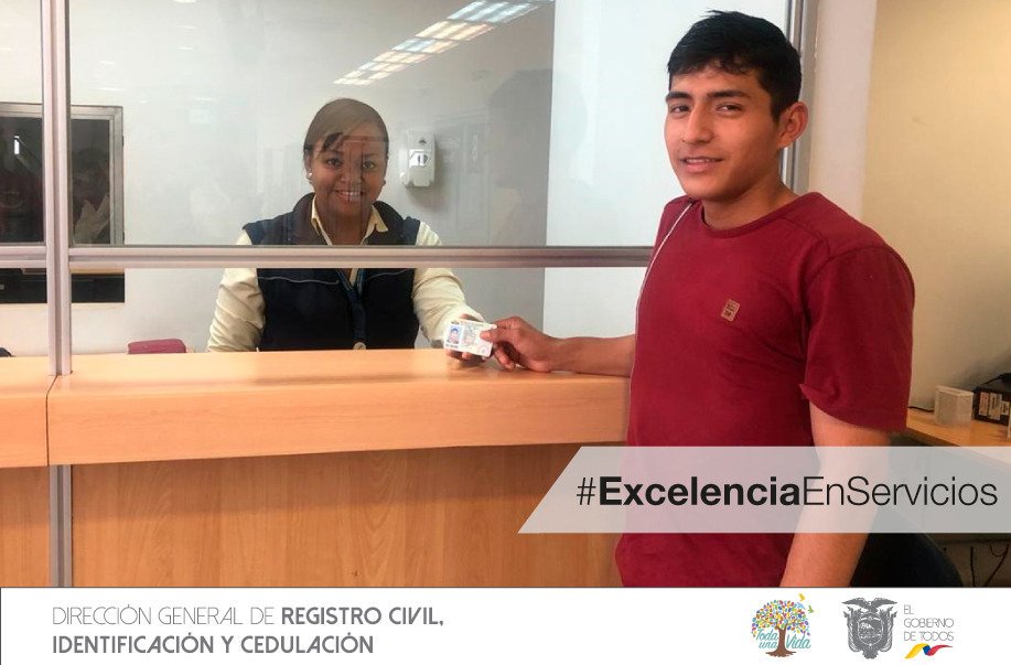 AndresFantoniB's tweet photo. José Jiménez: “Ratifico lo dicho, la atención en la agencia es rápida y eficaz. Tengo mucha confianza en la institución”. Agencia cantonal Durán.

 @RegistroCivilec #TuCédulaATiempo #ExcelenciaEnServicios https://t.co/gBGIL1v5lz