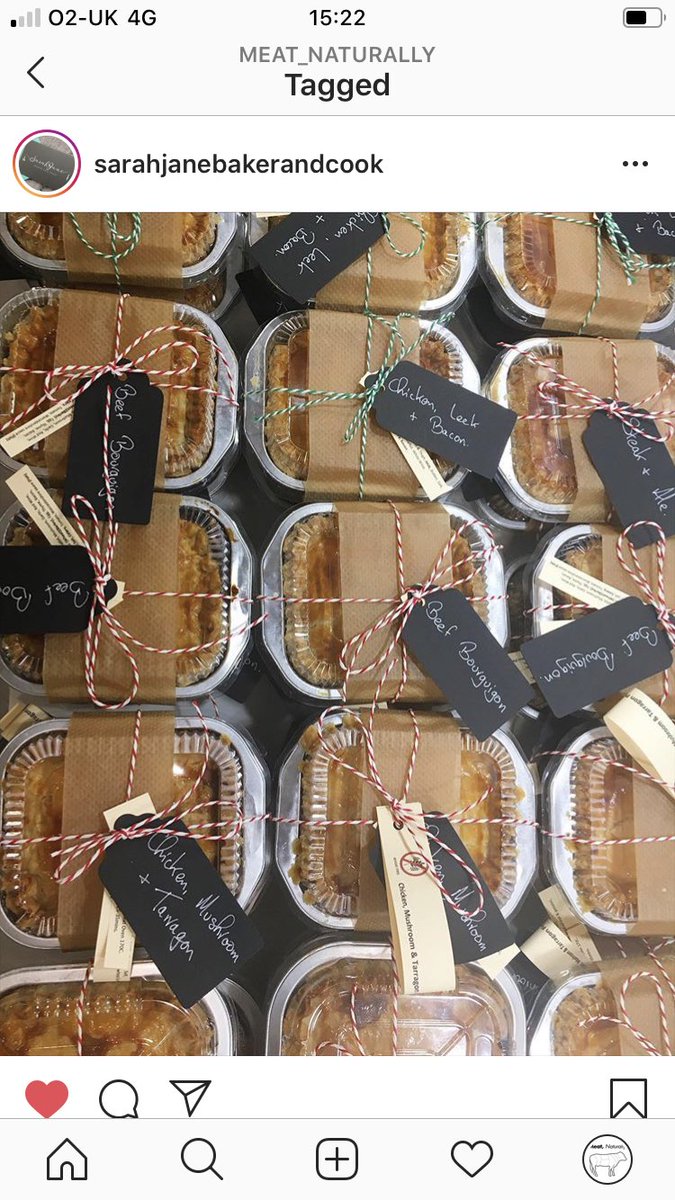 MeatNaturally's tweet image. All these fabulous meat pies from our favourite pie lady arrived today perfect meal for a cold winter evening.