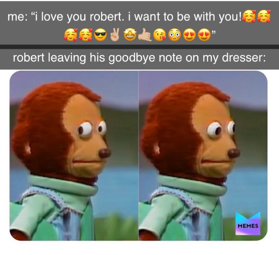 Edna_LailaZatar's tweet photo. robert said goodbye first, but i said it last😳🤙🏼 #bye https://t.co/4LCxuYFNZ3