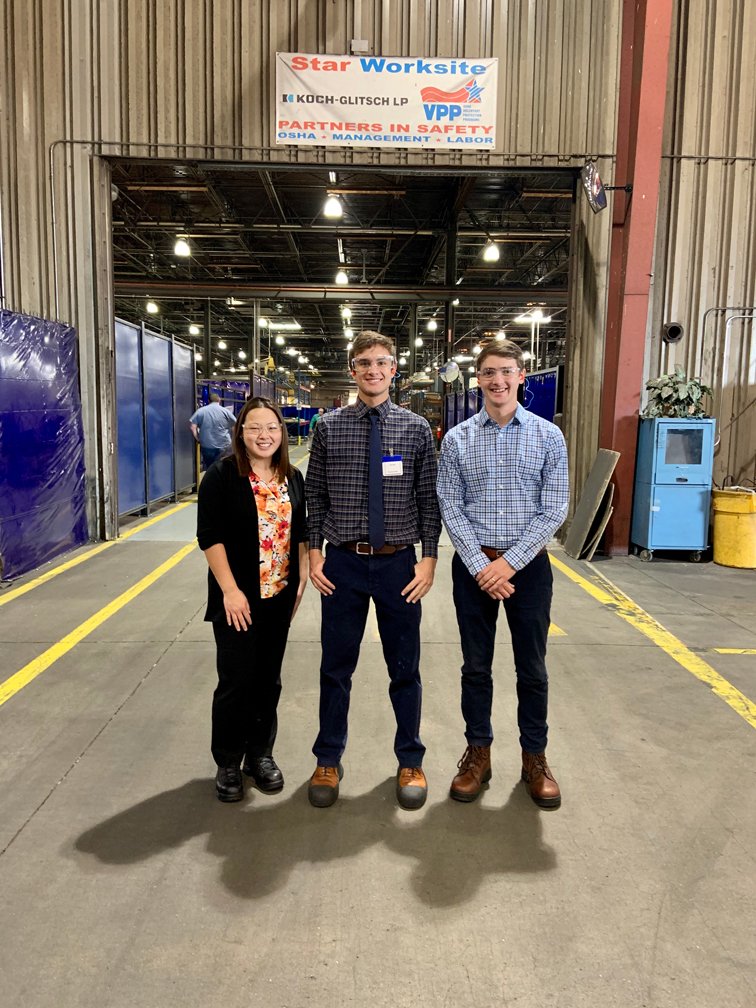 Earlier this week, Andover High School senior, Cole Elder, stopped by our Kansas HQ to meet with a few of our engineering employees. Thanks for hanging out with us, Cole!