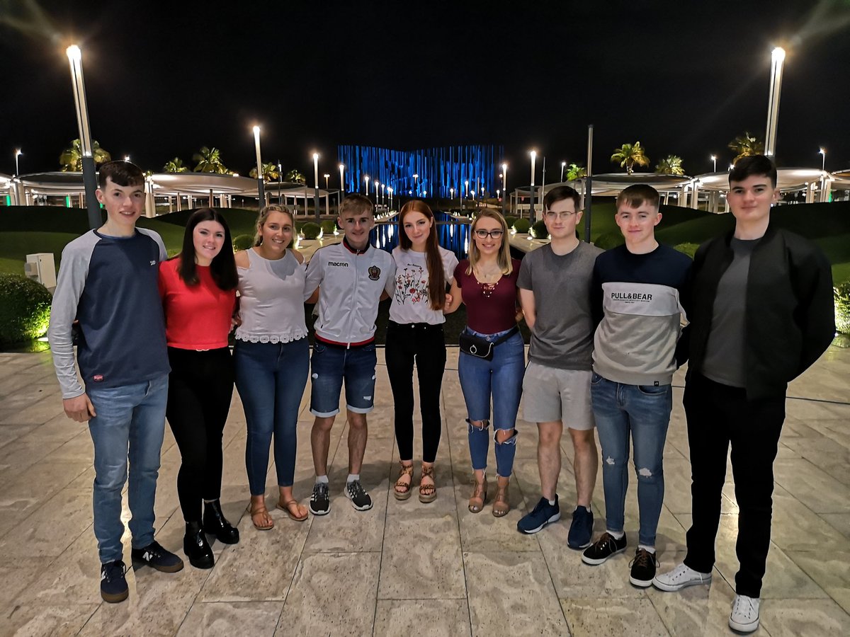 Cjj191IRL's tweet image. First night in Abu Dhabi before the start of the @F1inSchoolsHQ World Finals. #YasWeCan #F1SWF19 #Cjj191