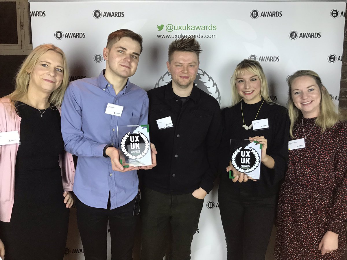 Emily Atkins (@em_atkins) on Twitter photo #iplayer live experience wins best entertainment and leisure experience AND best UX at <a href="/UXUKAwards/">UX UK Awards</a> Congratulations team! 👍⭐️🙌🥂 #iplayer live experience wins best entertainment and leisure experience AND best UX at <a href="/UXUKAwards/">UX UK Awards</a> Congratulations team! 👍⭐️🙌🥂
