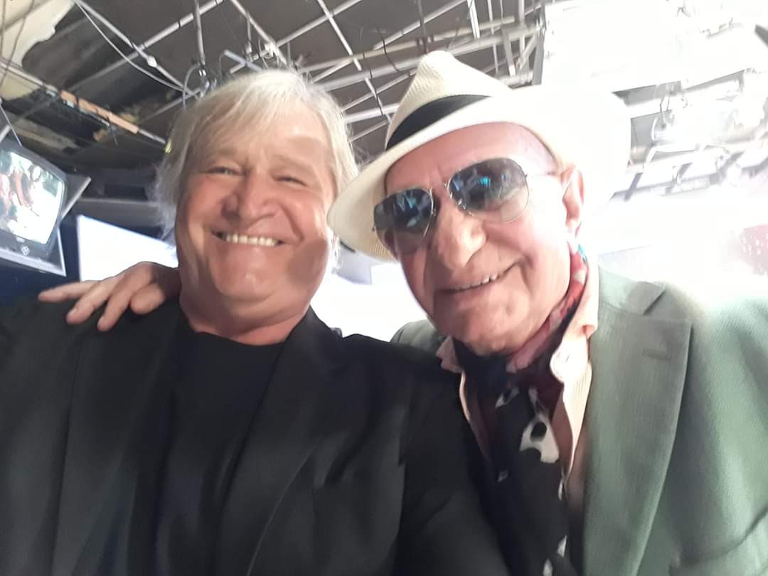 Con Nicolás Di Bari