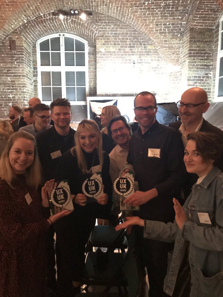 Emily Atkins (@em_atkins) on Twitter photo Cracking night at the <a href="/UXUKAwards/">UX UK Awards</a> for the <a href="/bbcuxd/">BBC UX&D</a> <a href="/BBCiPlayer/">BBC iPlayer</a> and Own It app pick up 3 awards in total - fantastic work! ⭐️ Cracking night at the <a href="/UXUKAwards/">UX UK Awards</a> for the <a href="/bbcuxd/">BBC UX&D</a> <a href="/BBCiPlayer/">BBC iPlayer</a> and Own It app pick up 3 awards in total - fantastic work! ⭐️
