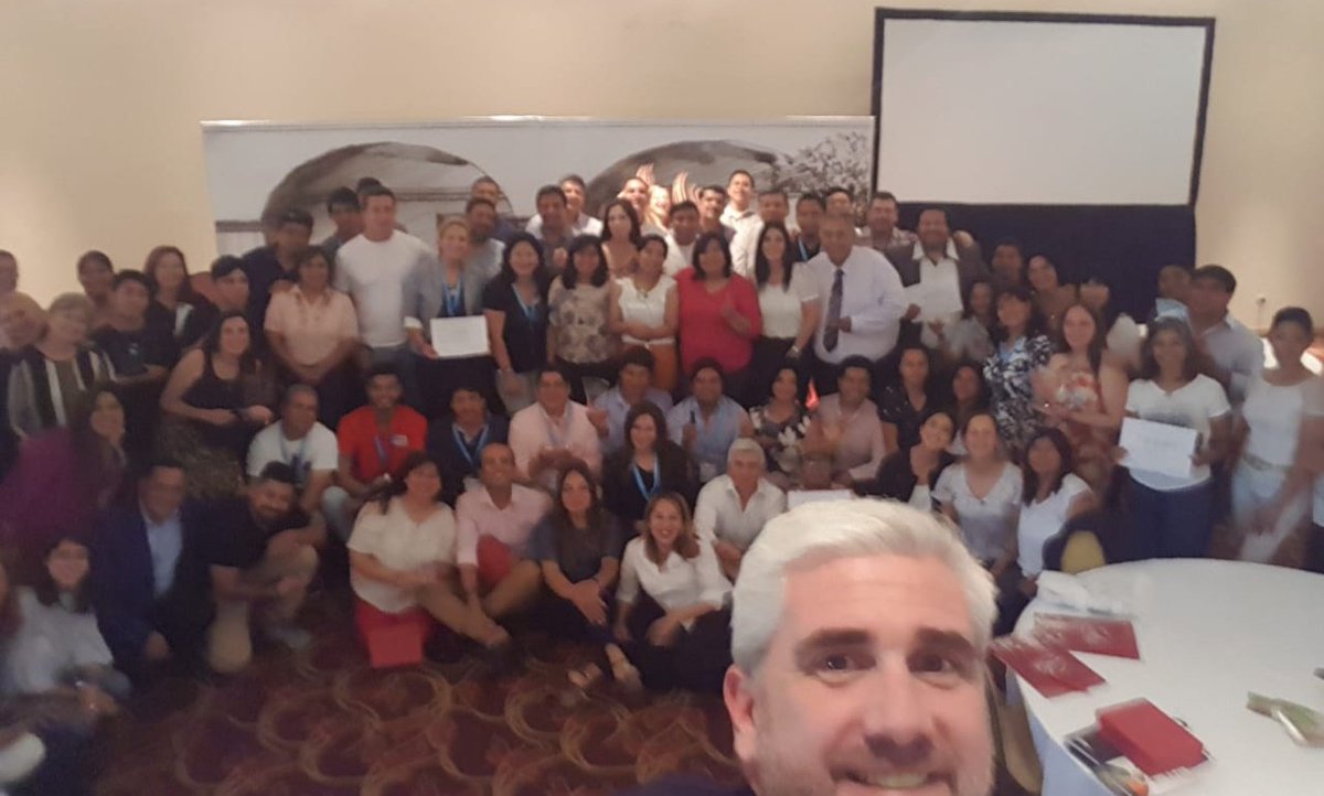 6to Encuentro Provincial de Gestores Públicos. Directores de  Cultura, Turismo y Deportes de 50 municipios de la provincia.  TREMENDO EQUIPO!! #tanlindaqueenamora
