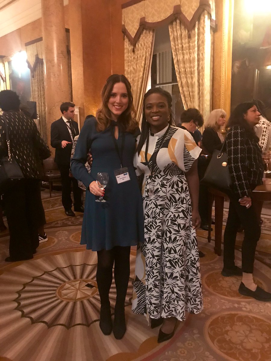 Meeting the most amazing woman in the world in London: My friend and personal hero @marciakayie, CEO & Founder of @TBRAfrica! 🙌🏽

#WomenOnBoards #TBrAfrica #AfricaBne