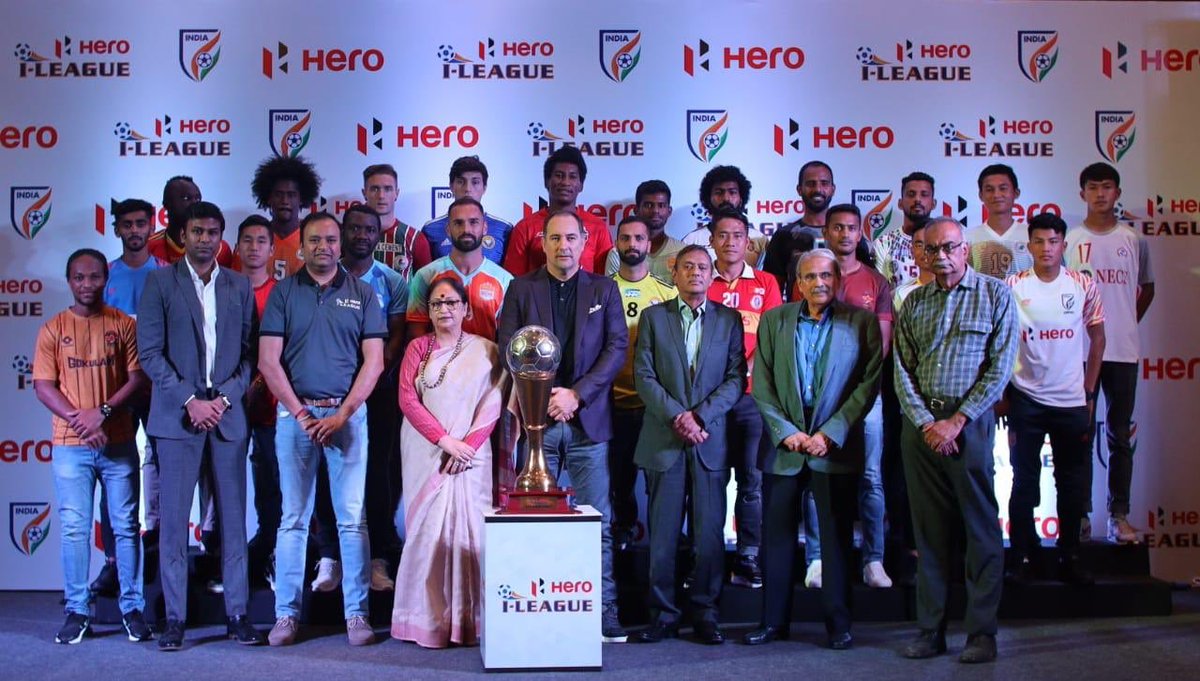 Nice to be at launch of the @ILeagueOfficial in New Delhi. I wish all the teams and players the very best for the season ahead. I’ll closely watch both @IndSuperLeague as well as @ILeagueOfficial for our @IndianFootball team. #BackTheBlue #Budiponosan 🙏🏼🇮🇳⚽️