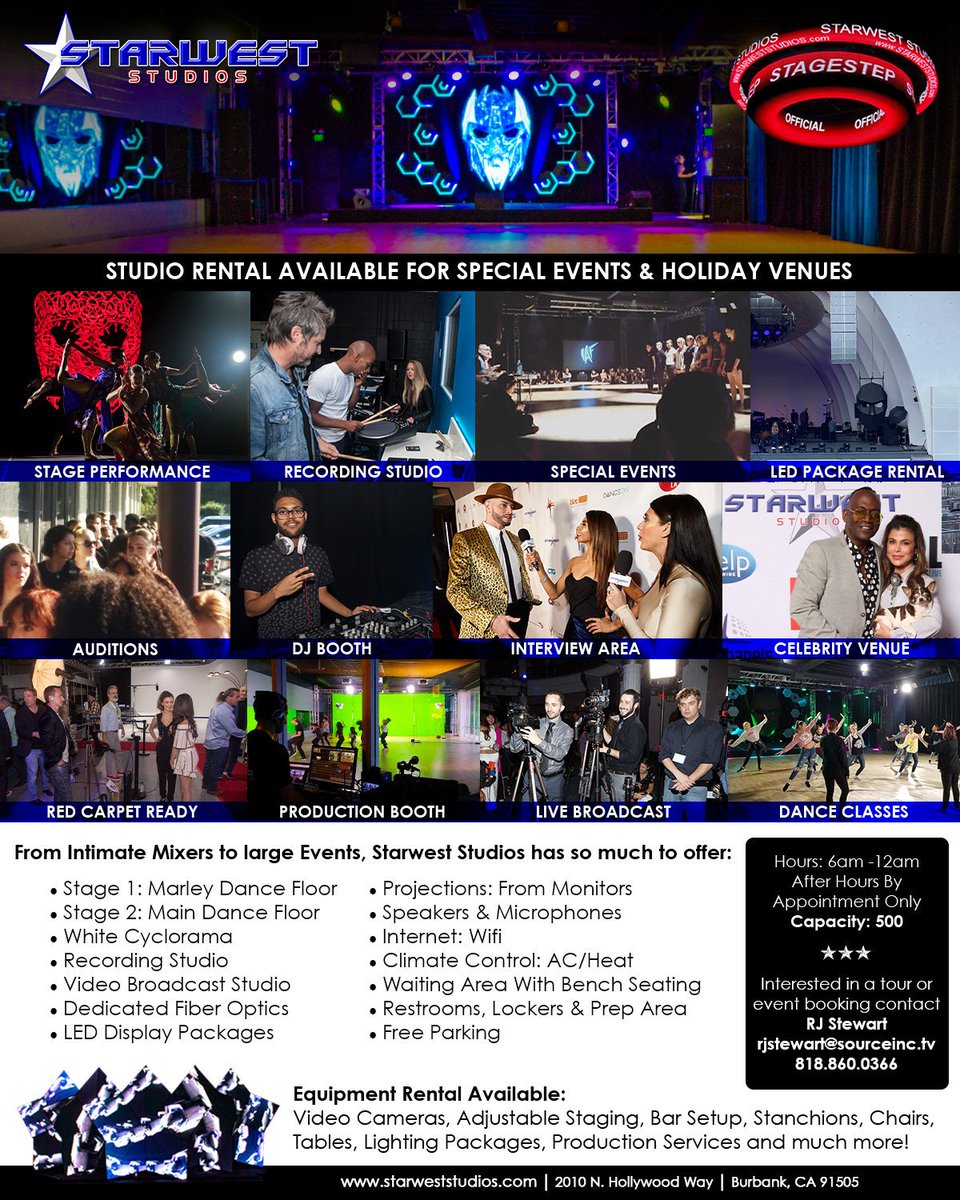 DanceClassLive's tweet image. The Holiday Party Season is here and we have the best venue waiting for you! Call RJ at 818.860.0366 now to book a tour to see the space and snatch up your date now for your venue. The calendar is filling up fast! #partytime  #partynextdoor #HolidaysAreComing  #holidayseason