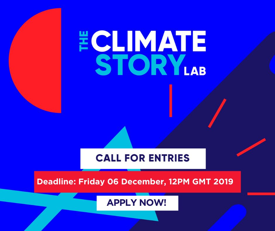 TheDocSociety's tweet photo. Yes! Applications are open for Climate Story Lab UK from @DocSociety and @ExposureLabs. Gathering creative storytellers in London over 4 days in March 2020 to reimagine how we connect the climate crisis to UK audiences. Go to https://t.co/WLoc66O39L now! https://t.co/zroOtCAAvC
