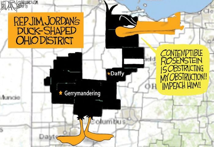 OHSenDemCaucus's tweet photo. 🇺🇸 HOW TO BEAT #JIMJORDAN:

1.) Elect strong Democrats to #Ohio's state legislature: https://t.co/UHvafob7N3

2.) Legislators draw Ohio's district lines fairly.

3.) Bye, Jim Jordan. #SlayTheGerrymander

#ImpeachmentHearings #ImpeachmentHearings https://t.co/4DTH9r9Xdt