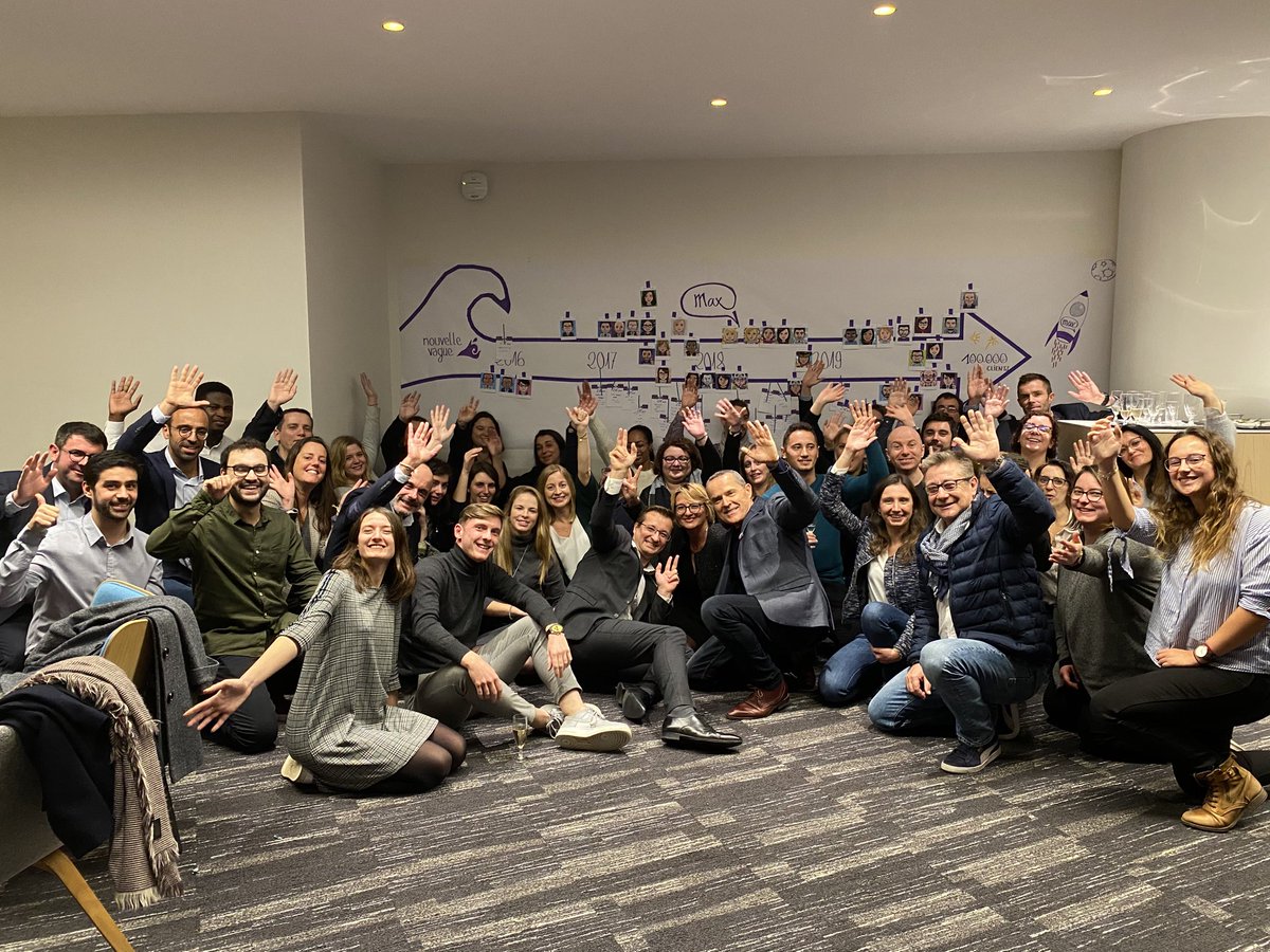 ✔️ 🆙 Un cap symbolique franchi avec ces 100 k clients et des équipes au 🔝. Immense fierté, 👏  et merci ⁦@aumaxpourmoi⁩ et ⁦<a href="/cmarkea/">Crédit Mutuel Arkéa</a>⁩ ✅ Cc ⁦<a href="/sebmms/">Sebastien Musset</a>⁩ ⁦@didierardouin⁩ ⁦<a href="/frederic29tour/">Frédéric Laurent</a>⁩