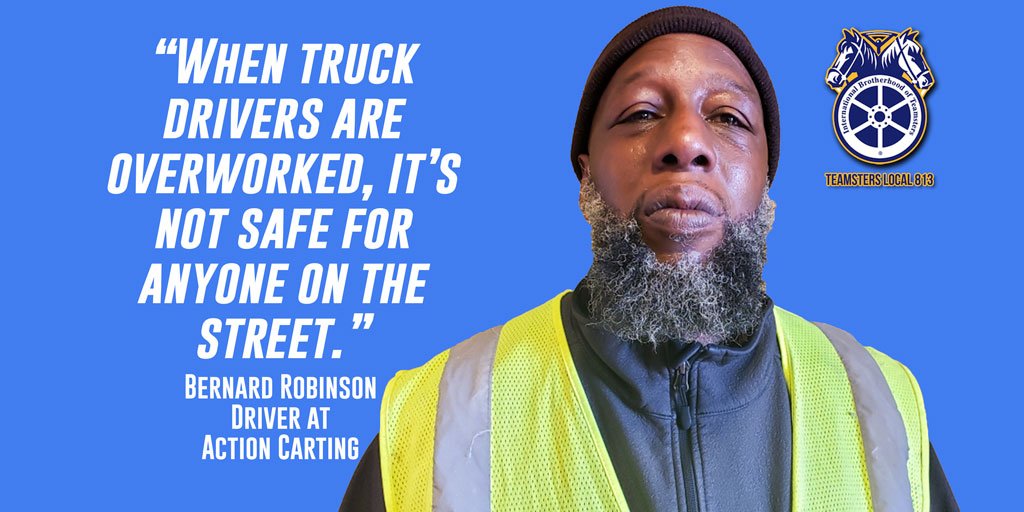 TeamstersJC16's tweet photo. .@ActionCarting should put safety ahead of profits.
#JusticeAtAction #1u https://t.co/wwnj9gry86