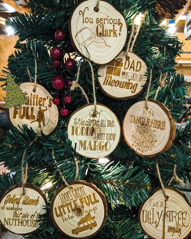 Today's #tinkerit project are some #christmasvacation #customornaments I've been working on to sell at a pop up market in two weeks.
Is $40/set of 8 reasonable?
.
.
#funnyornaments #ornaments #homemade
 #christmasdecor #christmasornaments #makermade #chr… ift.tt/2QDHG1G