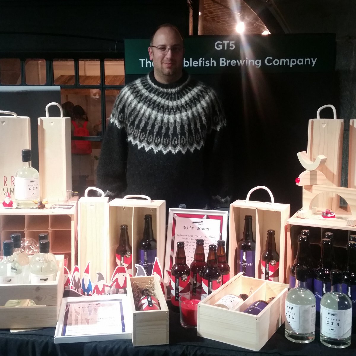 Our Hopped Gin is going down a storm at <a href="/TasteofLondon/">Taste of London</a>! Find us on stand GT5 in the North Vaults. #craftnotcrap #craftbeer #realale #brewedforgood #ginandtonic #gin #craftgin