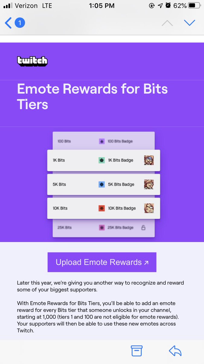 Ecdycis Apparently Twitch Partners Get Bit Emotes Now If You Donate Enough Money You Can Get Additional Emotes That Are Only Available To People Who Have Donated Enough Bits Seems