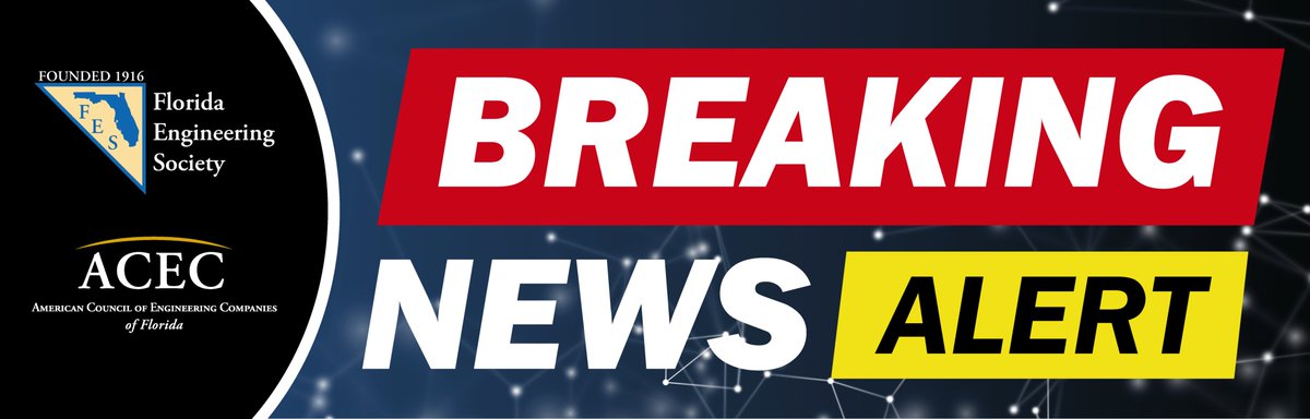 💥 BREAKING NEWS – Bill (HB 707) filed to sunset Professional Engineering license💥

For full details, visit fleng.org/HB707

Please spread the word by sharing, liking, and commenting!