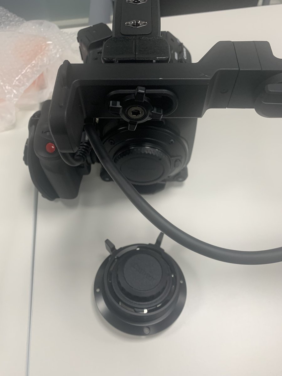 También llego, el Kit de montura #PL para la nueva #C500MkII de #Canon