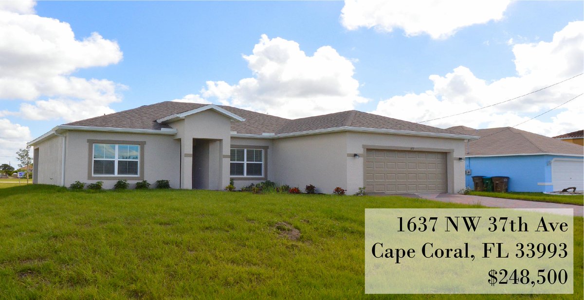 DaltonCommunit1's tweet photo. 🏠QUICK MOVE-IN HOME🏠

1637 NW 37th Ave
Cape Coral, FL 33993
$248,500

for more information➡️https://t.co/lBLJ6SMeGV https://t.co/qpYuboNfZa