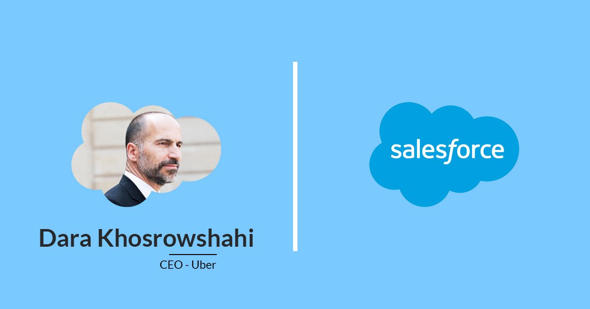 iambinudaniel's tweet photo. "You have to empower your employees to make their own choices and #trust that they will make the right choices." says Dara Khosrowshahi (CEO, @Uber )

Watch him live at #df19 : https://t.co/L63Xba1X59

#RoadToDF19 #Dreamforce #Salesforce #SalesforceOhana #Uber #dbsync https://t.co/2DjpITDb6I