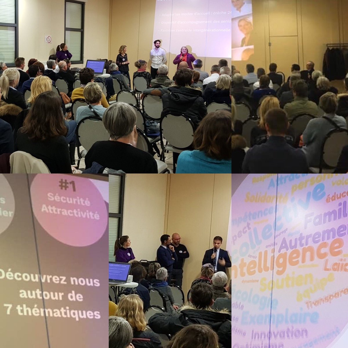 audrey_canal's tweet photo. Un moment de partage avec l’assemblée venue ce soir pour en savoir plus sur notre programme : #7engagements @AutrMans pour Le Mans de demain #Municipales2020
Fière de notre collectif 👍🏼
#ensembleautrmans #tousmotivés https://t.co/3RtktdshWS