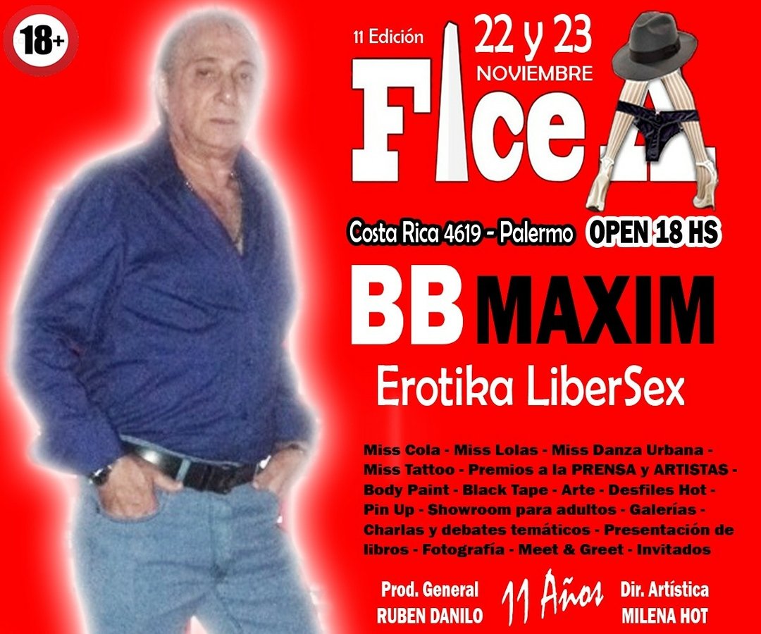 MilenaHotStar's tweet photo. Cómo siempre presentes con sus distintos lugares nos acompañan nuevamente en #ficea11años 
22 y 23 de noviembre de 18 a 23 hs en Costa Rica 4619. Palermo
@milenahot01 https://t.co/iyPM9L9n8f