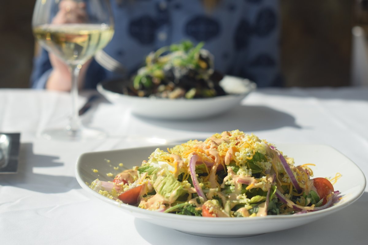 A Sun Dial-style salad speaks for itself.