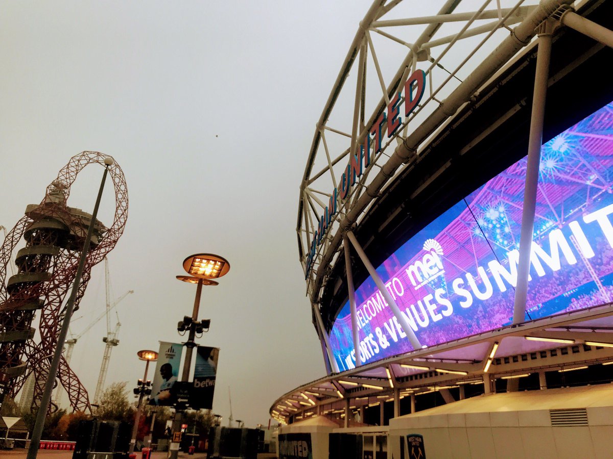 Yet another well delivered and engaging #majorevents summit at #londonstadium hosted by <a href="/Major_Events/">Major Events International</a> #uksvs

Lots of positive discussion around #eventsafety and #ukevents including the success of #netballworldcup this year!! @RDHSltd #drivenbyexcellence