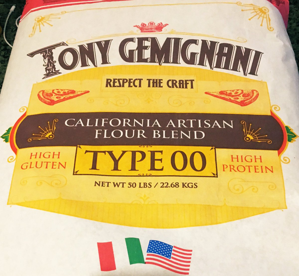 Excited to try out the @CentralMilling @tonyspizza415 California Artisan Flour Blend that was just delivered. May have to fire up the oven this weekend