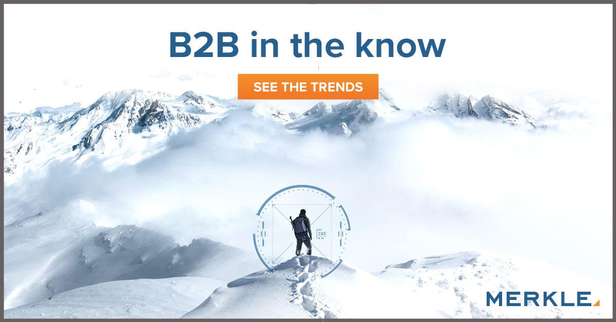 So many great trends and stats for #B2B marketers in <a href="/Merkle/">Merkle</a>'s latest eBook that will be helpful for 2020 planning. Learn more about the top trends such as #AI, centralized #data platforms, #CX, and more: fal.cn/35cKP