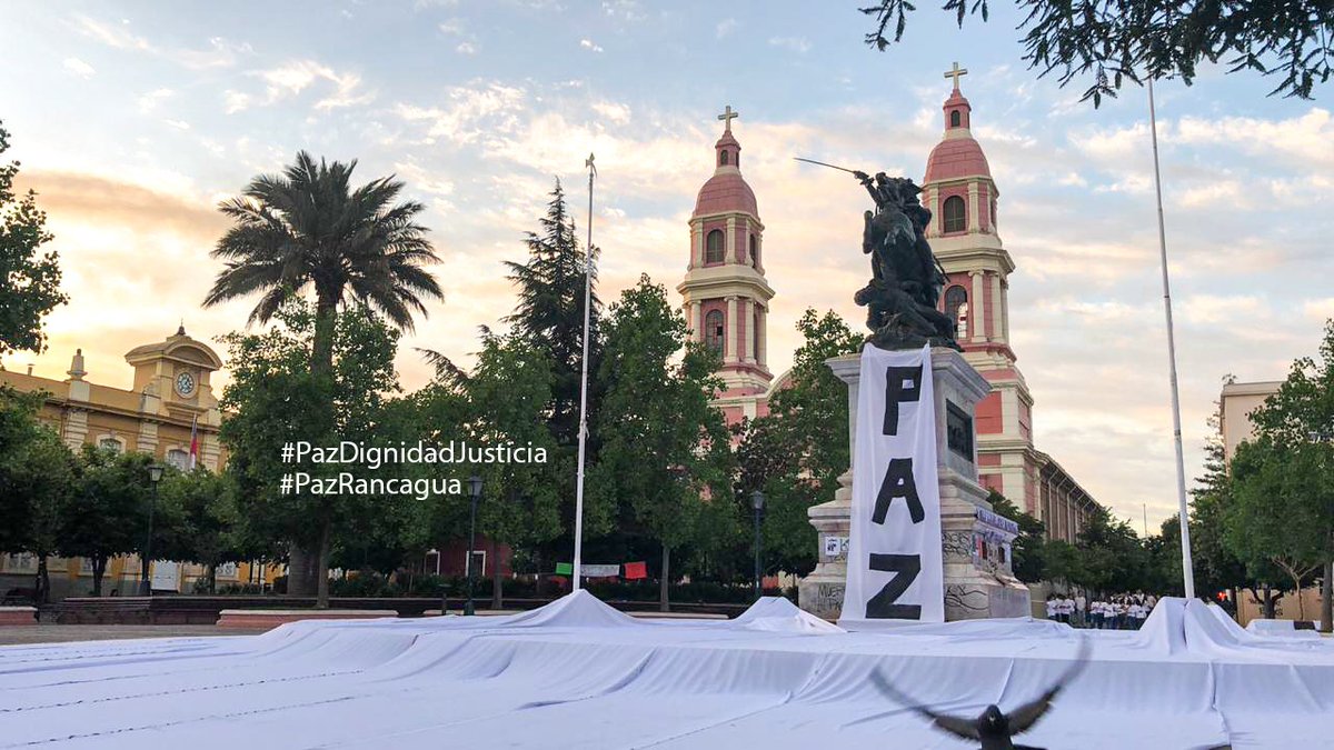 lienzosporlapaz's tweet photo. #Rancagua #PazRancagua #PazDignidadJusticia https://t.co/rrnXoC8Djj