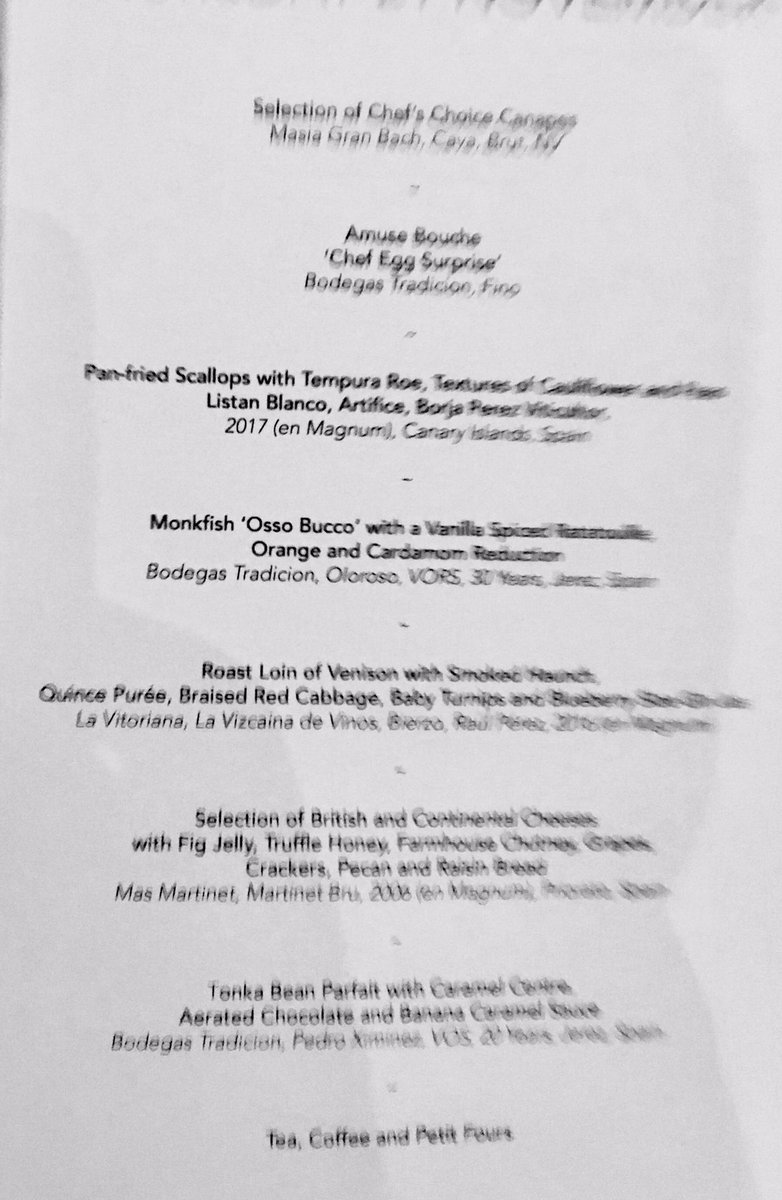Combined passions today thanks to a special “Superlot” Cape Fine &amp; Rare tasting with <a href="/ChristiesWine/">Christie's Wine</a> before hosting <a href="/StokePark/">Stoke Park</a> a dinner pairing the beautiful <a href="/BODGASTRADICION/">Bodegas Tradicion</a> Sherries, <a href="/BorjaPerezVit/">Borja Pérez</a> Listan Blanco, RPerez Bierzo and <a href="/MasMartinet/">Ꮇas Ꮇartinet</a> Priorato with modern British fare.