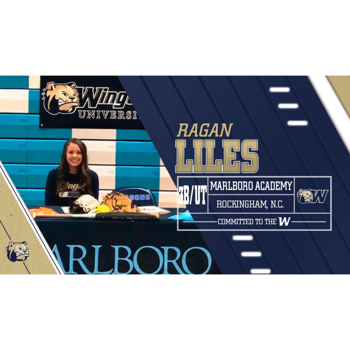 Wingate Softball tweet media