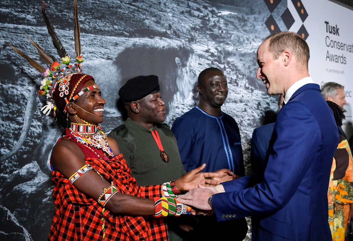 'My generation and those following are acutely aware that we cannot simply carry on as we are. We have to move faster and more effectively to find ways to balance our demands on this planet with the nature we share it with.' — The Duke of Cambridge #TuskAwards #ForAllTheyDo