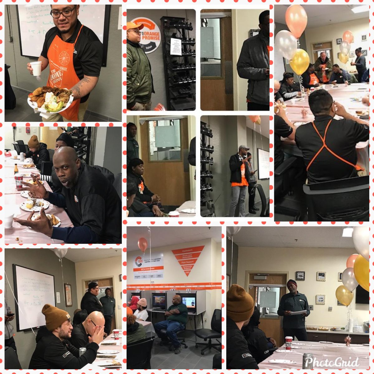 joanatkins1423's tweet photo. Freight team appreciation was all about family time, food, gratitude, and recognition .... we have so much amazing associates🤗🤗🤗 @YDensin @jessicaHD1220 @LeonnaWinston @brentm76 @ReidBless711 @knight_tone @HomeDepotSteph @SL_leighton https://t.co/T3jdE9ByxZ