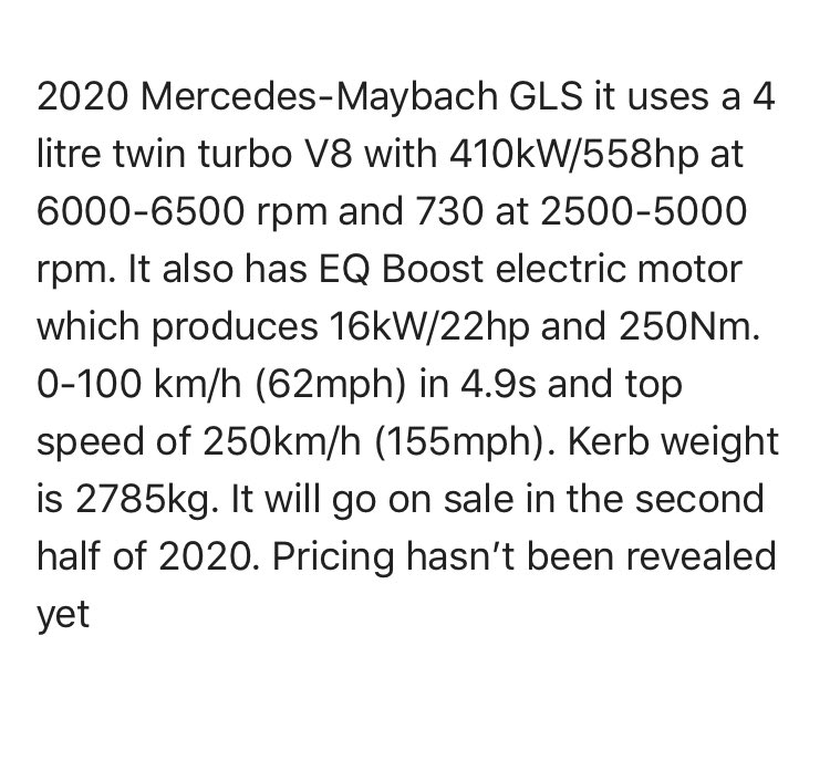 2020 Mercedes-Maybach GLS #Mercedes #MercedesMaybachGLS #MaybachGLS #2020MercedesMaybachGLS #Maybach #SUV #SAV #4WD #offroadrer #softroader #cars #TopGear #TopGearAU #autoblog #autocar #autoexpress #motortrend #Motor1 #Drivetribe #TheGrandTour #EvoUK #CarUK #Carwow