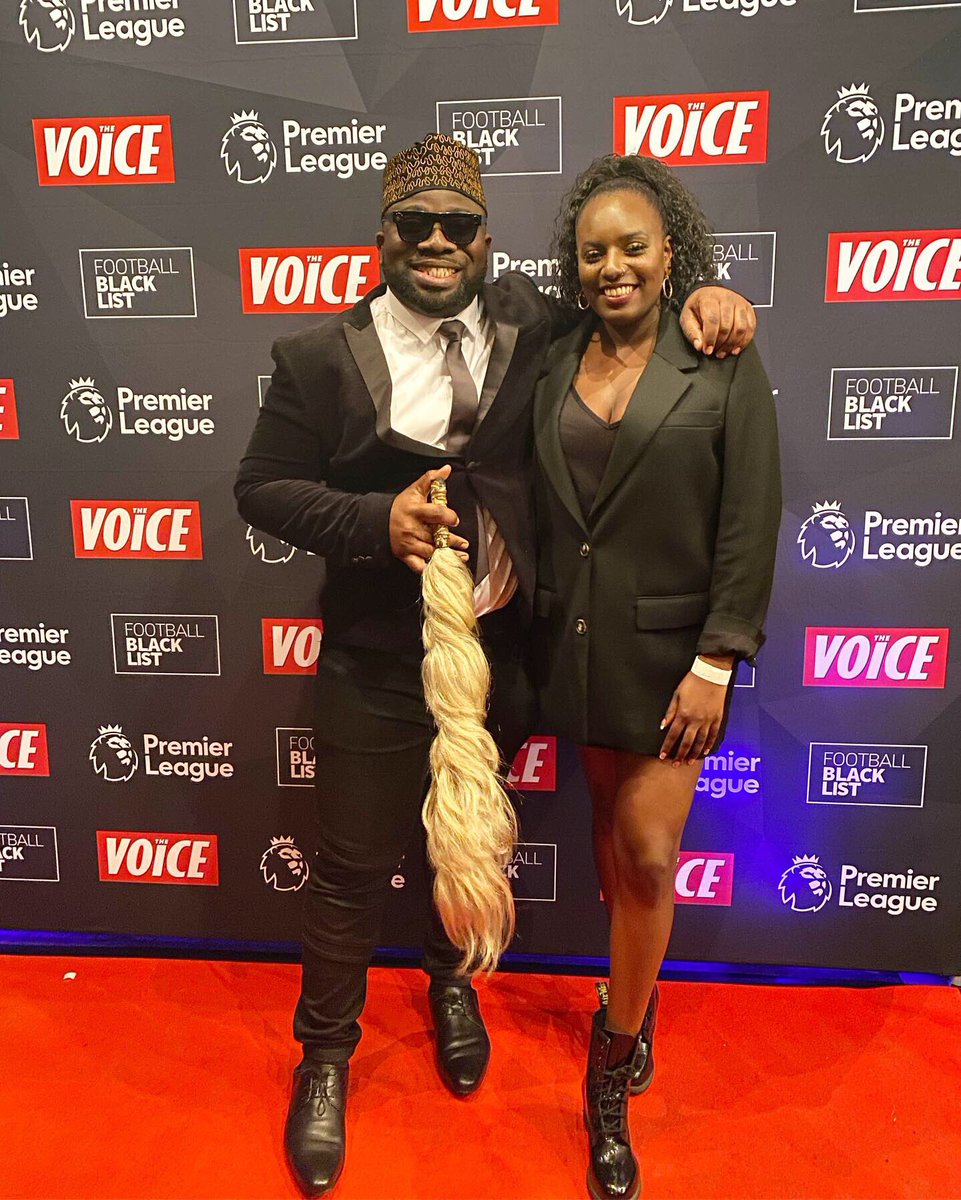 WHO IS THIS PLEASE? 😲🙆🏽‍♂️.
•
Local Man forced to wear suit and tie fam 😢😂.
•
At the a Football Black List Awards with my people @pippa_monique and @AnitaNnekaJones 👊🏾.
•
#footballblacklist #football #awards #premierleague #london #blessed