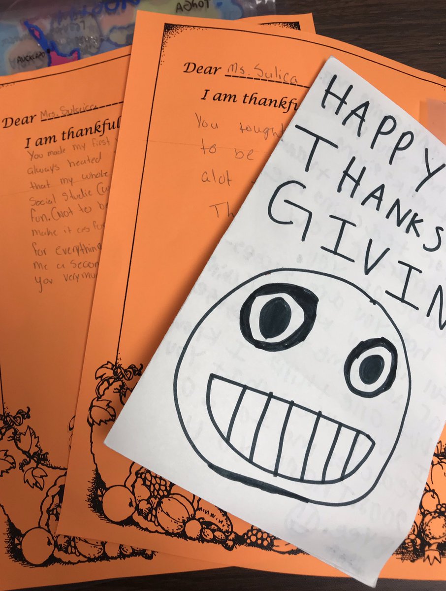 BSulaica's tweet image. So thankful for the lovely letters and notes I’ve gotten from my students. So important to remember how far words of encouragement can go ❤️ #JagsBreakThrough #romerosregulators