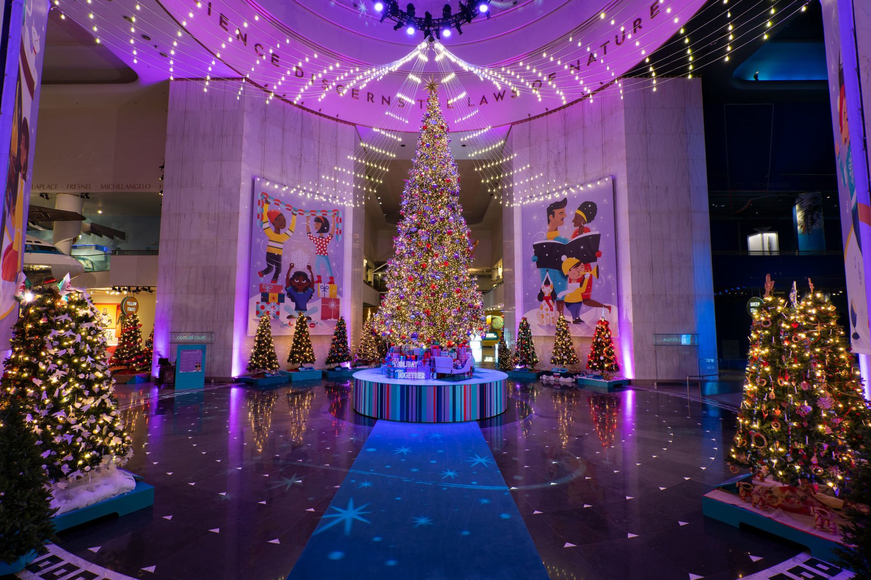 on Twitter "Wondrous display MSI's Christmas Around the World