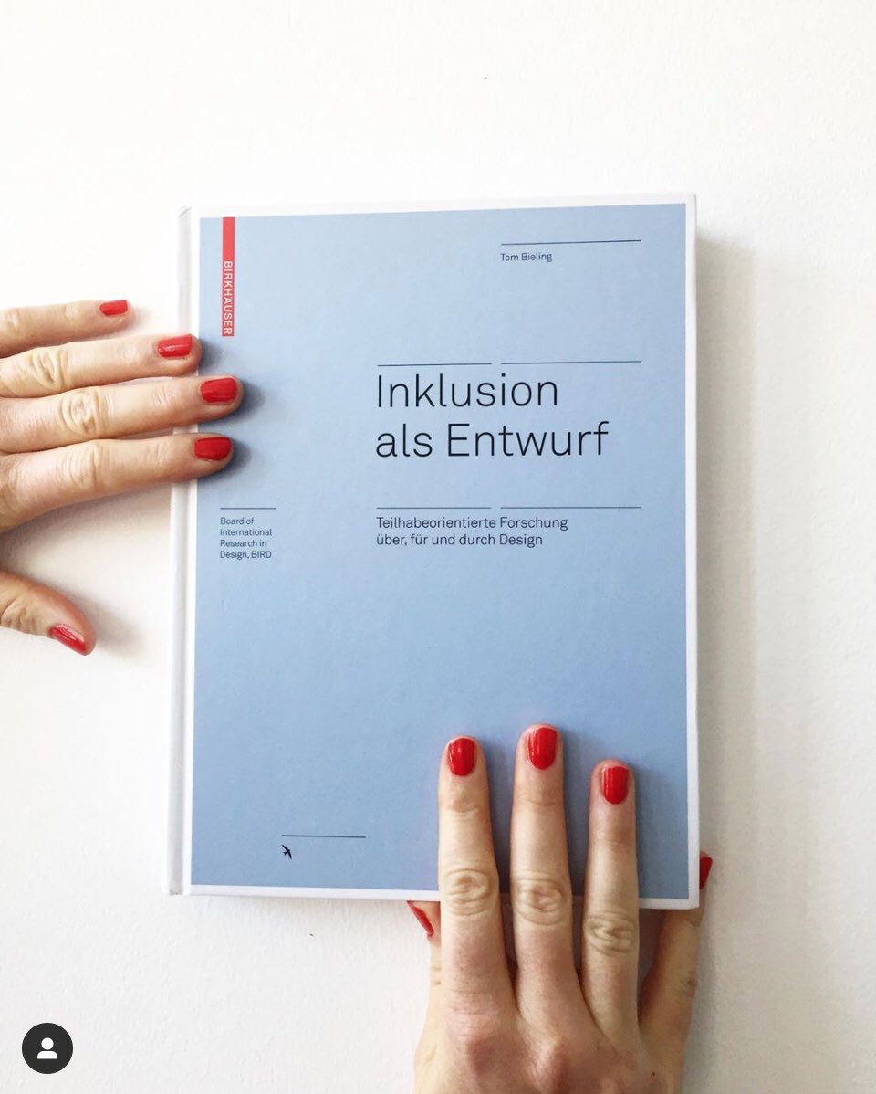 LormHand's tweet image. Out now: #Inklusion als Entwurf. 
(@tombieling bei @Birkhauser)