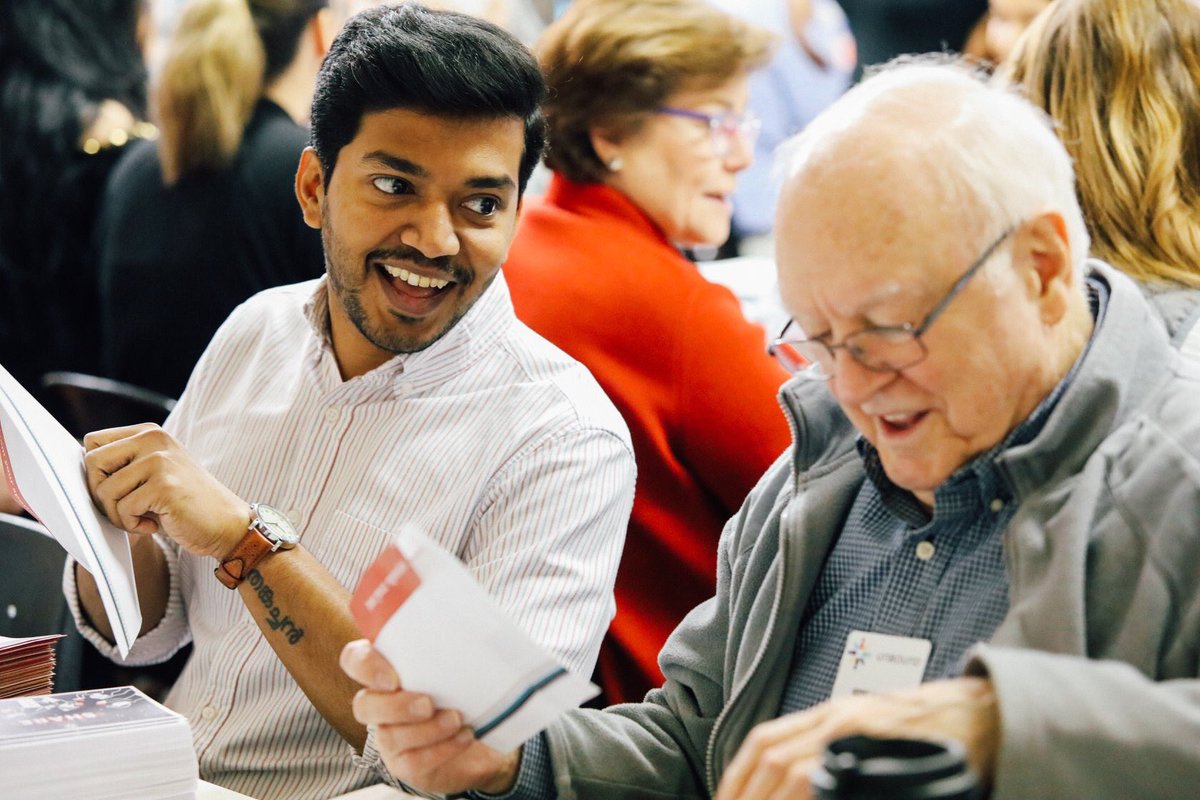 UnboundOrg's tweet photo. Today our staff members came together and processed tens of thousands of cards in one hour from sponsored friends across the globe. During this time of year, more than 310,000 handmade cards pour into Kansas City before they reach your mailbox. Have you received your card yet? https://t.co/ycum1JMjQX