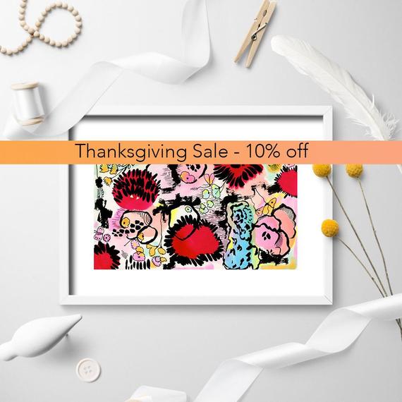 KoketiStudio's tweet photo. Pops in Red art print, Vibrant red watercolor #housewares #homedecor @EtsyMktgTool https://t.co/Wj3IN8Lm7z #abstractredprint https://t.co/djjhojLVtJ