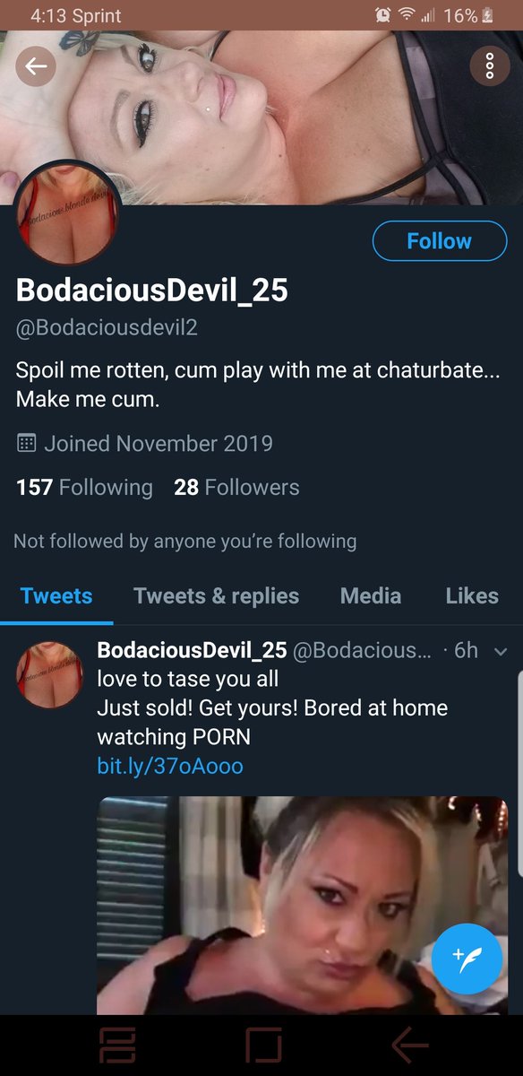 BodaciousDevil's tweet image. This is not me.  Plz report