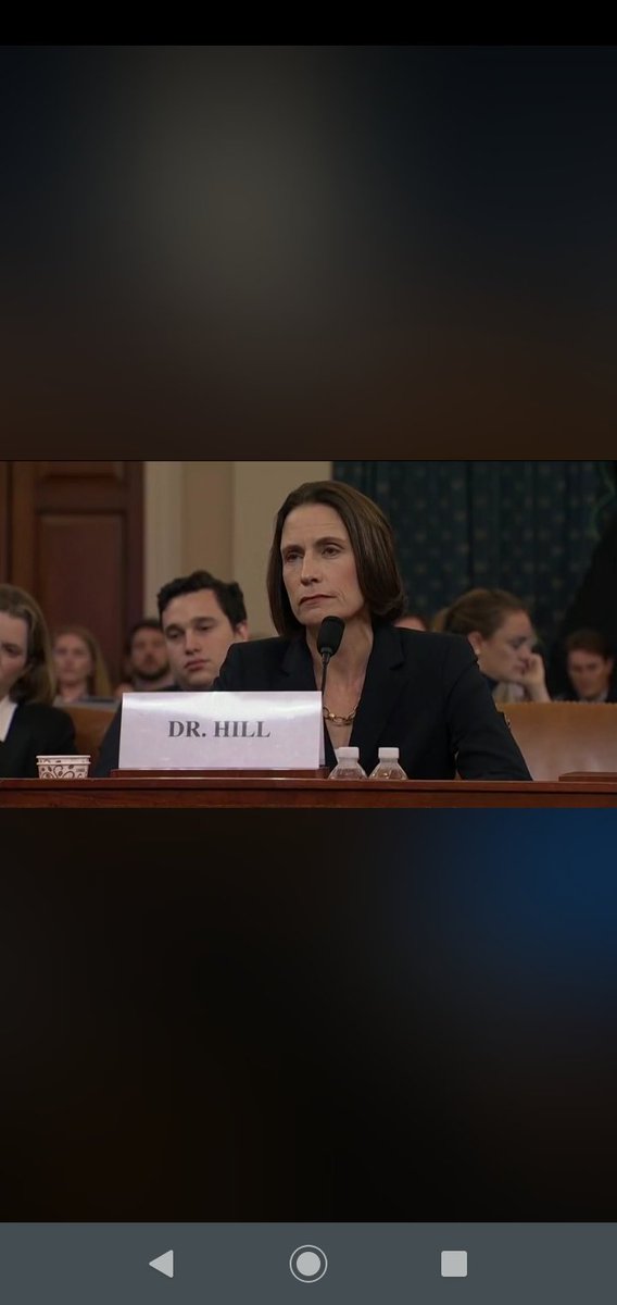 teresarockgrl81's tweet photo. The expression on Dr. Hill's face is exactly how I feel while watching bipartisan testimony get treated like another political pony show. #WeAreBetterThanThat https://t.co/XwenqUZnty
